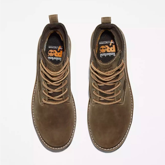 TIMBERLAND PRO • Hightower 6" Alloy Toe Waterproof Work Boots • Women’s - Picture 2 of 16